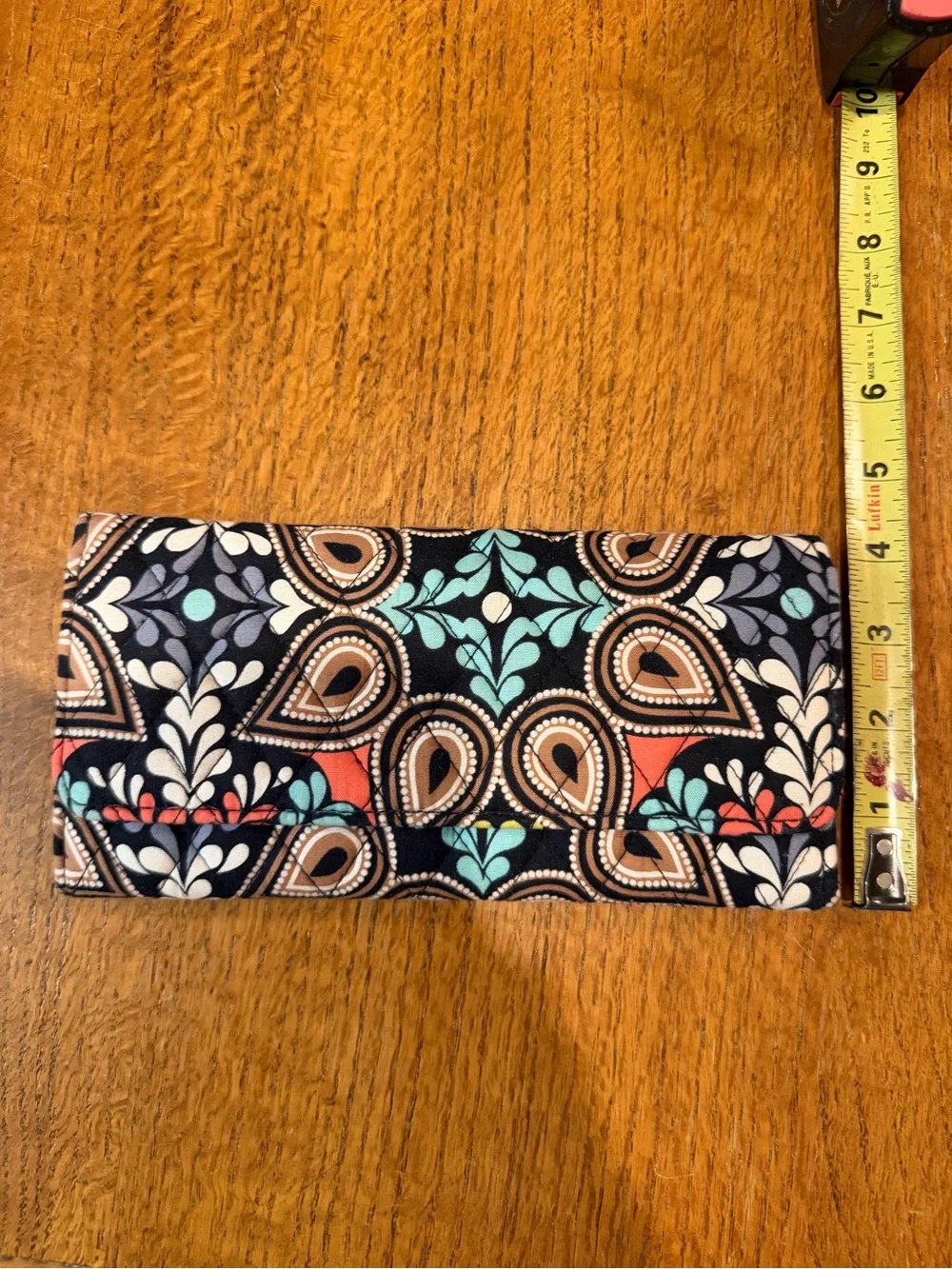 Vera Bradley trifold wallet, Sierra pattern, NWOT
